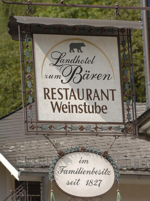 Landhotel Zum Baeren Balduinstein エクステリア 写真